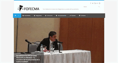 Desktop Screenshot of fofecma.org