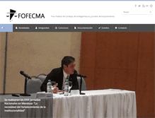 Tablet Screenshot of fofecma.org